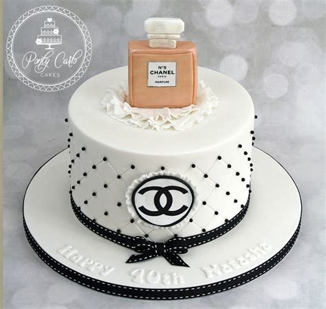 chanel no 5 cake.